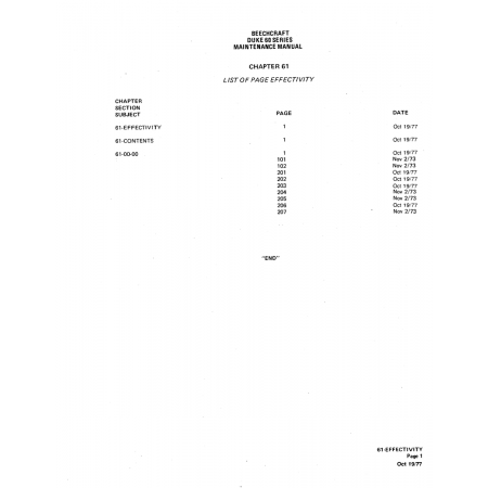 Aviation Part (61-00-00) — Beechcraft 60