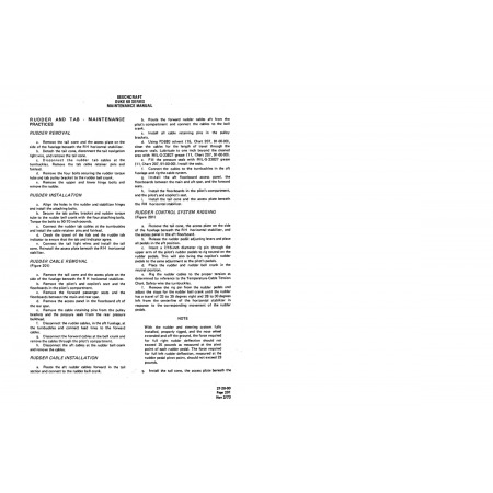Aviation Part (27-20-00) — Beechcraft 60 Aviation Part (27-20-00) — Beechcraft 60
