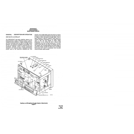 Aviation Part (22-11-00) — Beechcraft 60