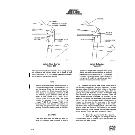 ), through the slide tube are adjusted (0460-212) — Beechcraft 60 ), through the slide tube are adjusted (0460-212) — Beechcraft 60