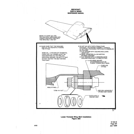 M/Bolt Or MS21250H14034/M (MS21250-14034) — Beechcraft 60