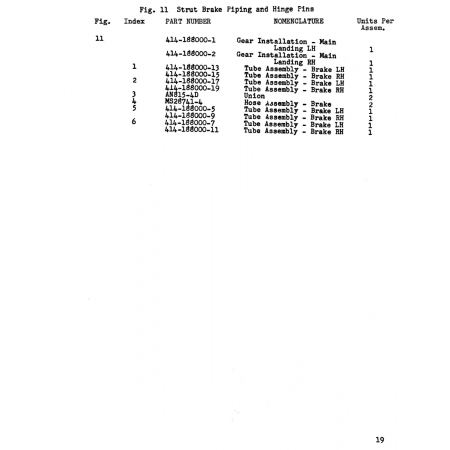 Aviation Part (188000-19) — Beechcraft 18A Aviation Part (188000-19) — Beechcraft 18A