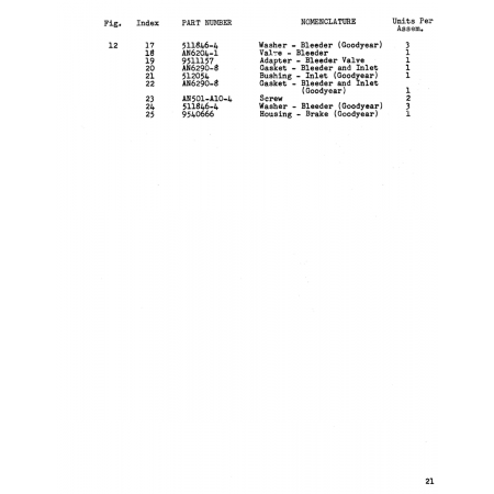 Gasket - Bleeder and Inlet (AN6290-8) — Beechcraft 18A