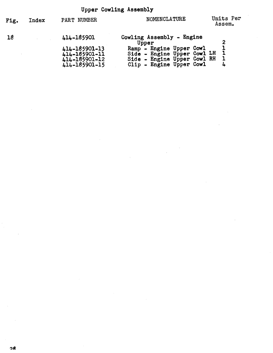 Ramp 414-185901-13 for Beechcraft 18A Aircraft