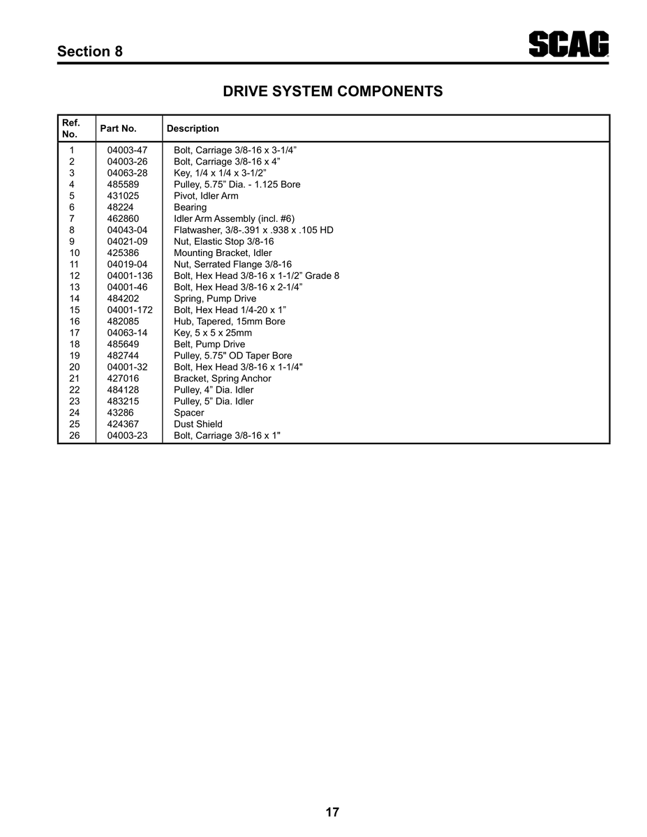 Aviation Part 04003-47 for Velocity Inc Velocity Aircraft