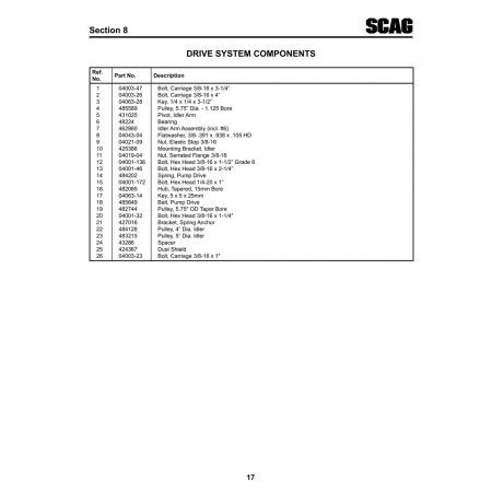 Aviation Part (04003-47) — Velocity Inc Velocity