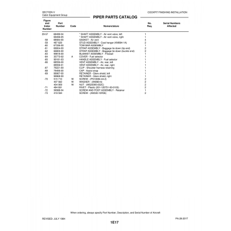 Screw (PS10084-44-2) — Piper PA-28-201T Screw (PS10084-44-2) — Piper PA-28-201T