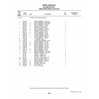 Aviation Part 37126-08 for Piper PA-28 Cherokee Aircraft