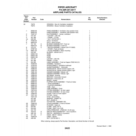 Nut (C2733-303-1) — Piper PA-28 Cherokee