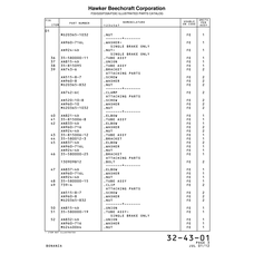 Aviation Part 580000-15 for Beechcraft Bonanza F33A Aircraft