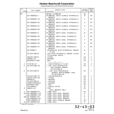 Aviation Part 580002-33 for Beechcraft Bonanza F33A Aircraft