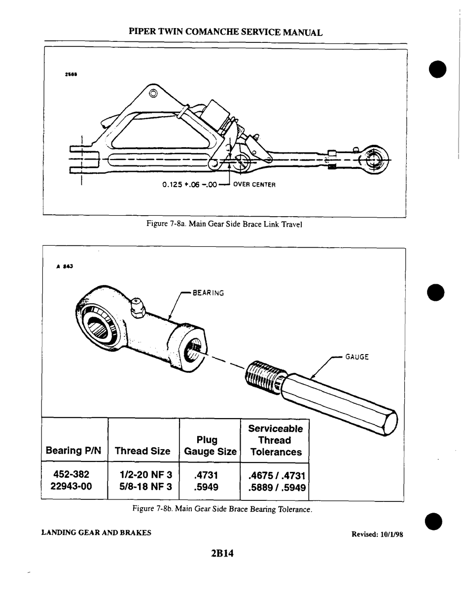 Aviation Part 22943-00 for Piper PA-30 Twin Comanche Aircraft