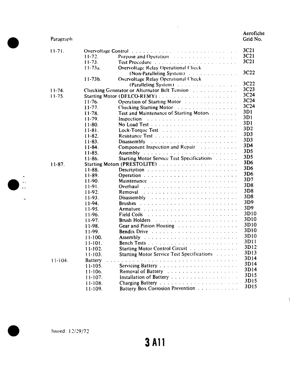 Aviation Part 11-102 for Piper PA-30 Twin Comanche Aircraft