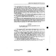 Adjusting Regulator 11-70a for Piper PA-30 Twin Comanche Aircraft