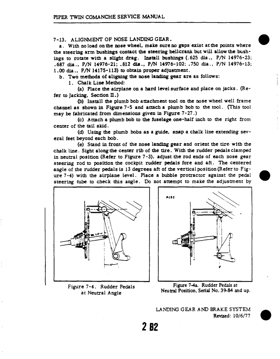 Aviation Part 14976-102 for Piper PA-30 Twin Comanche Aircraft