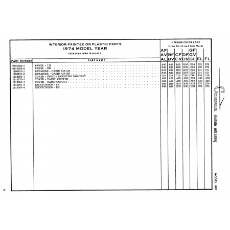 Aviation Part (0715052-1) — Cessna 182 Skylane Aviation Part (0715052-1) — Cessna 182 Skylane