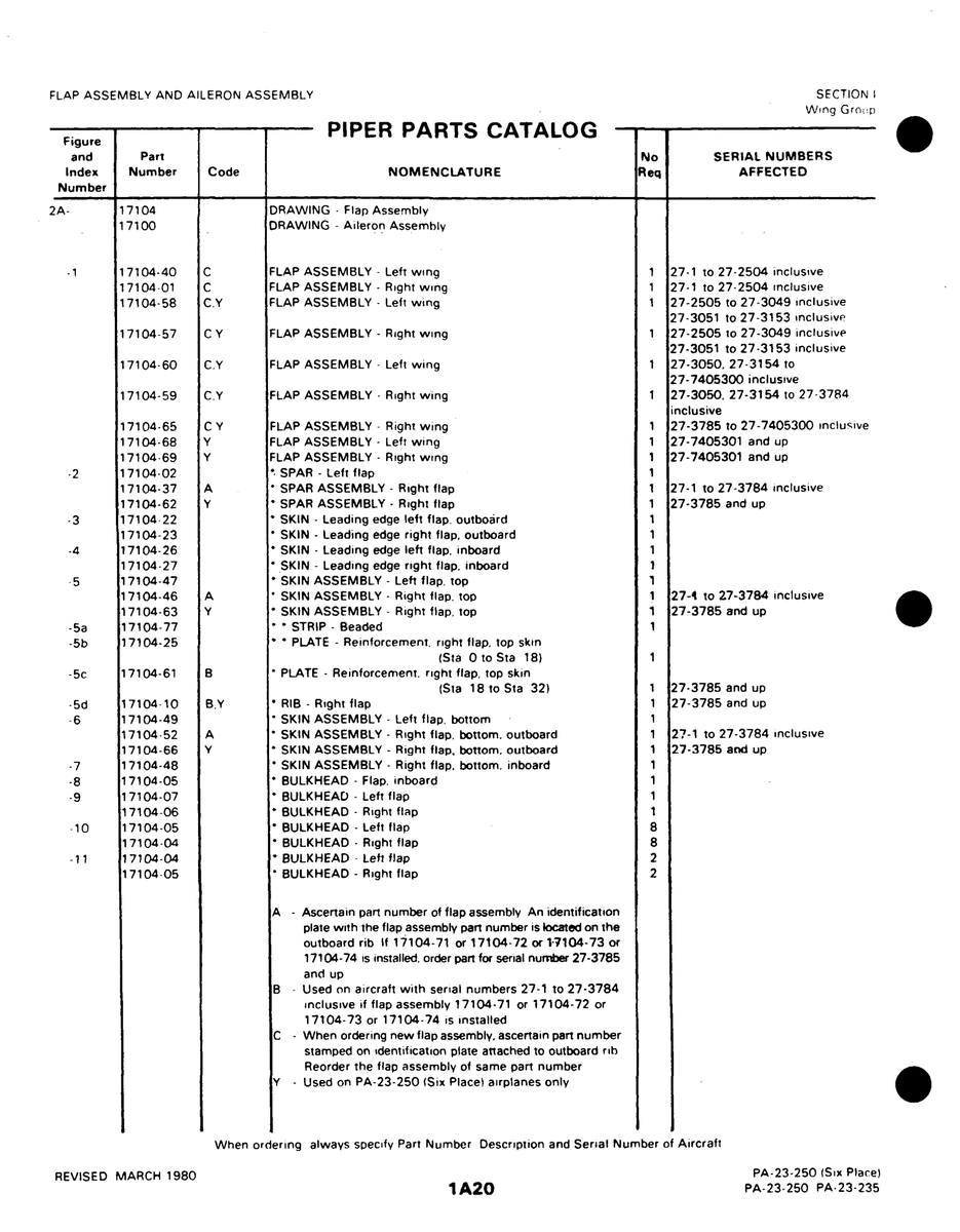 or 17104 17104-73 for Johnson Scorpion Too Aircraft