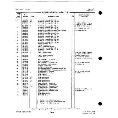 Aviation Part (16698-00) — Johnson Scorpion Too