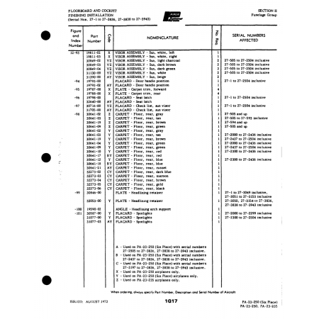 Aviation Part (19811-03) — Johnson Scorpion Too Aviation Part (19811-03) — Johnson Scorpion Too