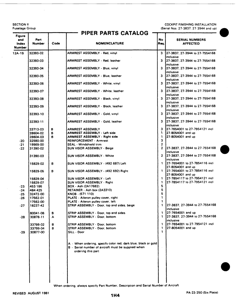 Aviation Part 132393-09 for Johnson Scorpion Too Aircraft