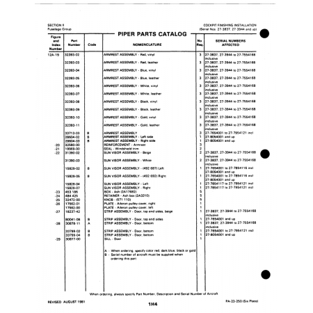 Aviation Part (132393-07) — Johnson Scorpion Too Aviation Part (132393-07) — Johnson Scorpion Too