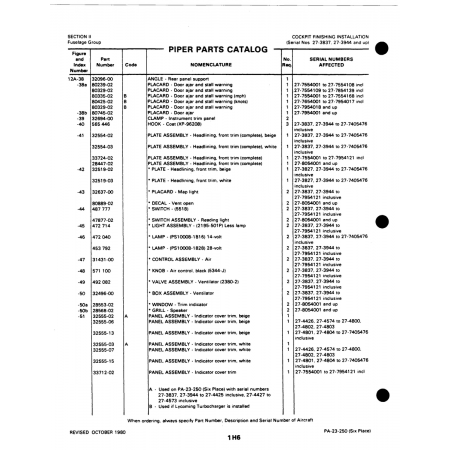 Aviation Part (132555-1) — Johnson Scorpion Too Aviation Part (132555-1) — Johnson Scorpion Too