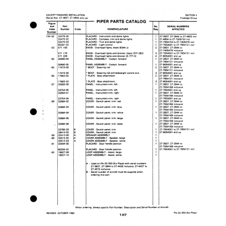 Aviation Part (17902-02) — Johnson Scorpion Too Aviation Part (17902-02) — Johnson Scorpion Too