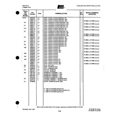 Aviation Part (16048-01) — Johnson Scorpion Too Aviation Part (16048-01) — Johnson Scorpion Too