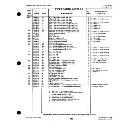 Aviation Part (17883-26) — Johnson Scorpion Too