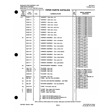 Aviation Part (123463-30) — Johnson Scorpion Too Aviation Part (123463-30) — Johnson Scorpion Too