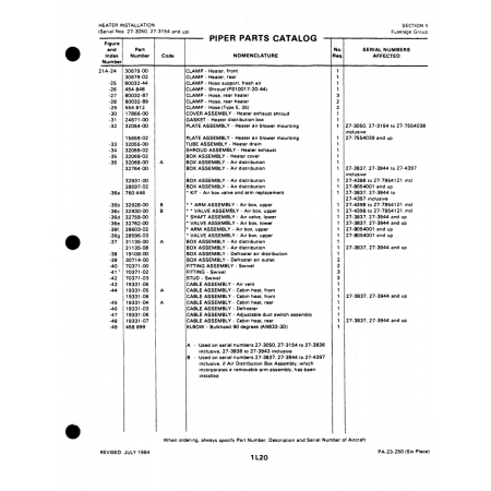 Aviation Part (17866-00) — Johnson Scorpion Too
