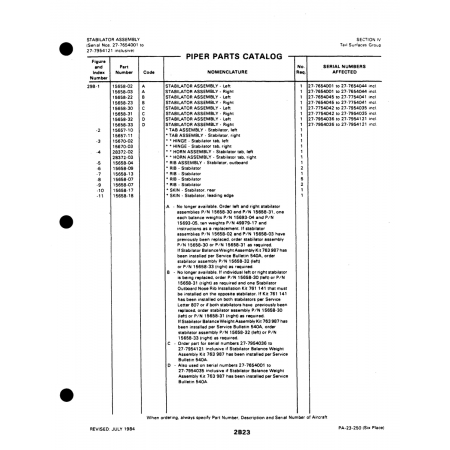 Aviation Part (15658-04) — Johnson Scorpion Too Aviation Part (15658-04) — Johnson Scorpion Too