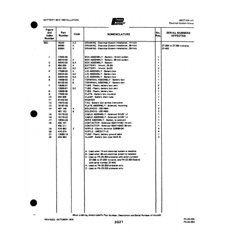 Aviation Part (1756640) — Johnson Scorpion Too