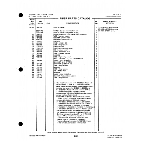 Aviation Part (17317-03) — Johnson Scorpion Too Aviation Part (17317-03) — Johnson Scorpion Too