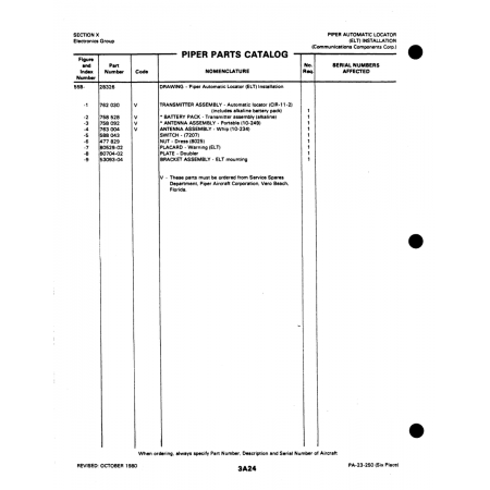 Aviation Part (53093-04) — Johnson Scorpion Too Aviation Part (53093-04) — Johnson Scorpion Too