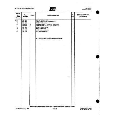 Aviation Part (1788143) — Johnson Scorpion Too Aviation Part (1788143) — Johnson Scorpion Too
