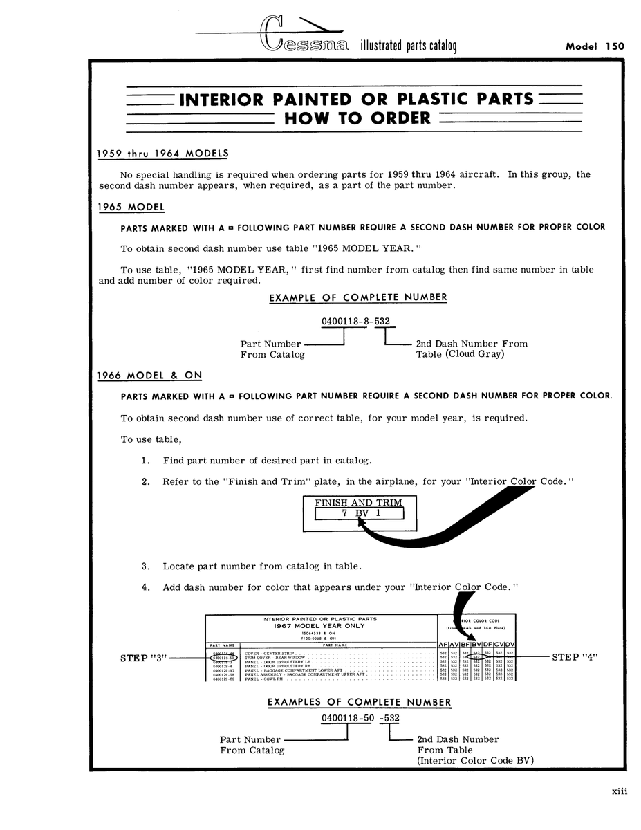 Aviation Part 0400118-8-532 for Cessna 150 Aircraft