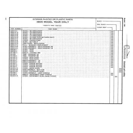 Aviation Part (0413375-15) — Cessna 150