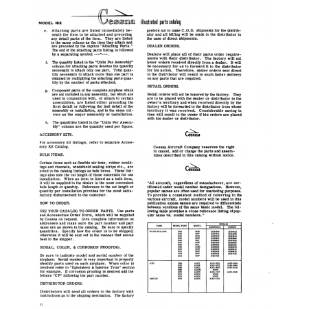 Aviation Part (18257825) — Cessna 182 Skylane