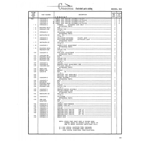 Aviation Part (1414248-1) — Cessna 182 Skylane Aviation Part (1414248-1) — Cessna 182 Skylane