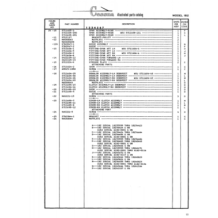 Aviation Part (0512137) — Cessna 182 Skylane