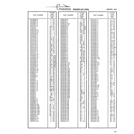 Aviation Part (0510105-88) — Cessna 182 Skylane Aviation Part (0510105-88) — Cessna 182 Skylane