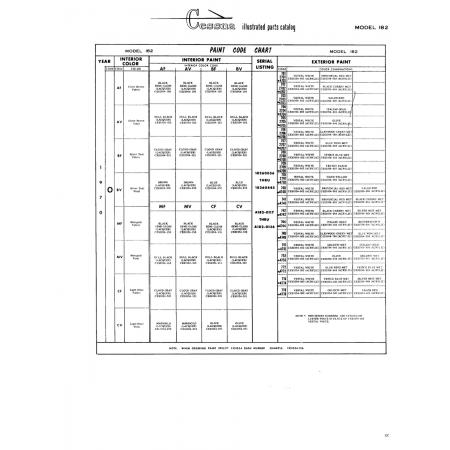 Aviation Part (18260056) — Cessna 182 Skylane
