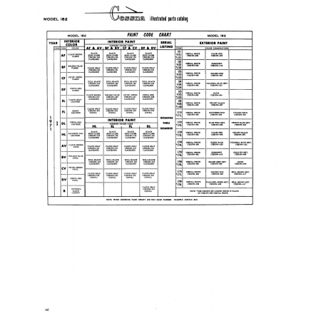 Aviation Part (11260446) — Cessna 182 Skylane Aviation Part (11260446) — Cessna 182 Skylane