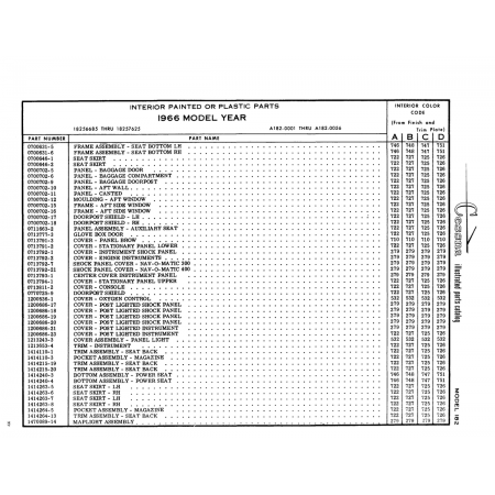 Aviation Part (1213243-3) — Cessna 182 Skylane