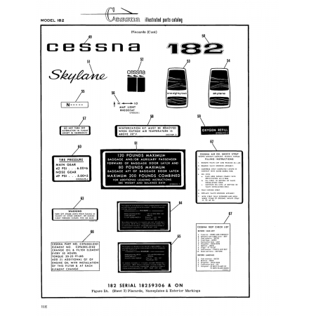 Aviation Part (0705020) — Cessna 182 Skylane