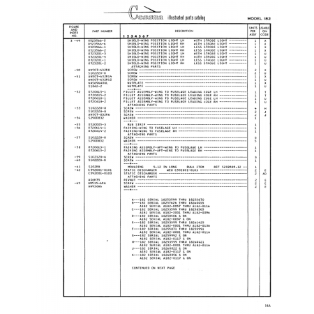 Aviation Part (0720618-1) — Cessna 182 Skylane