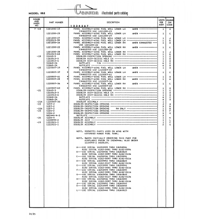 Aviation Part (1220007-2B) — Cessna 182 Skylane Aviation Part (1220007-2B) — Cessna 182 Skylane