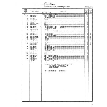 Aviation Part (0723614-1) — Cessna 182 Skylane