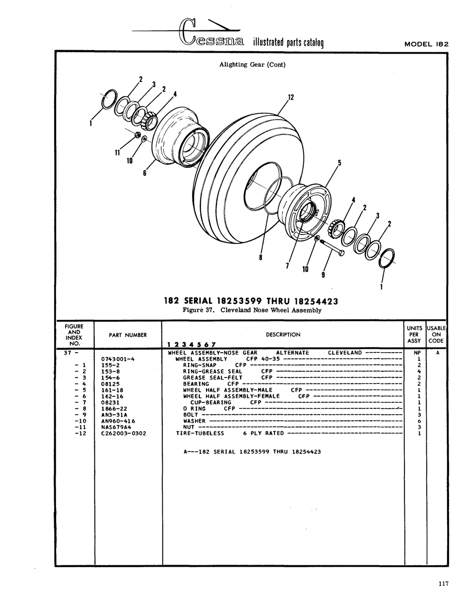Hex-Head Aircraft Bolt, #10-32 AN3-31A for Cessna 182 Skylane Aircraft